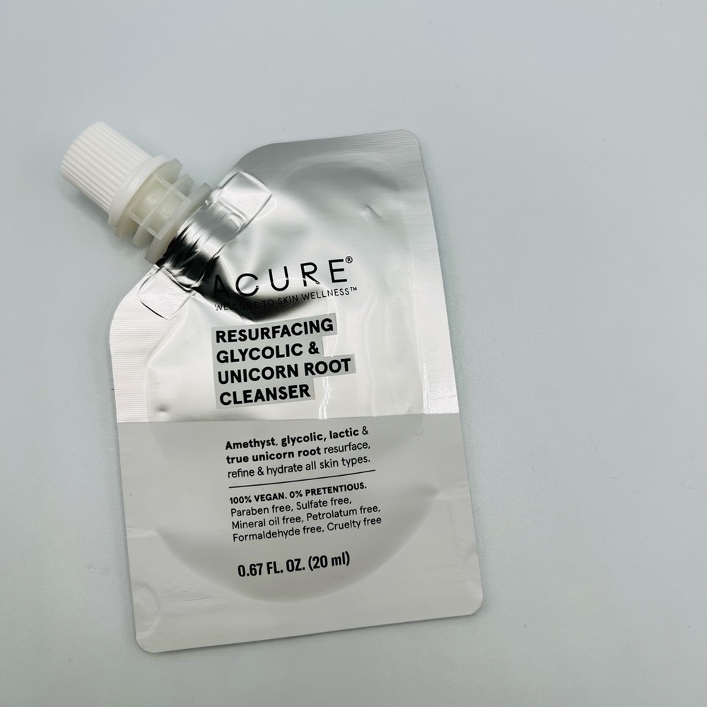 ACURE RESURFACING GLYCOLIC & UNICORN ROOT CLEANSER